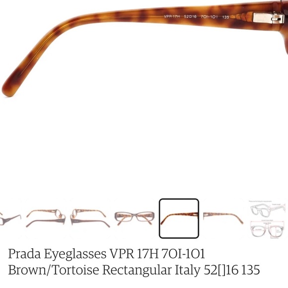 Prada Prescription glasses and case - excellent condition. - Picture 11 of 12